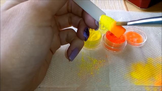 Дизайн ногтей✦Градиент (омбре) с пигментами✦Ksana Groza. Nail Art Blog смотреть онлайн