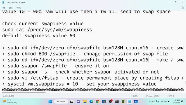 How to create swap space in Linux | create swap memory in linux | Enhance memory usage in linux смотреть онлайн