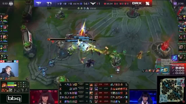 LS | CHO'GATH SENNA IS BACK | T1 vs DRX смотреть онлайн