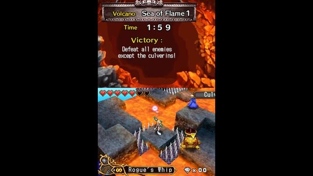 Steal Princess (NDS) Volcano Sea of Flame 1 Walkthrough смотреть онлайн