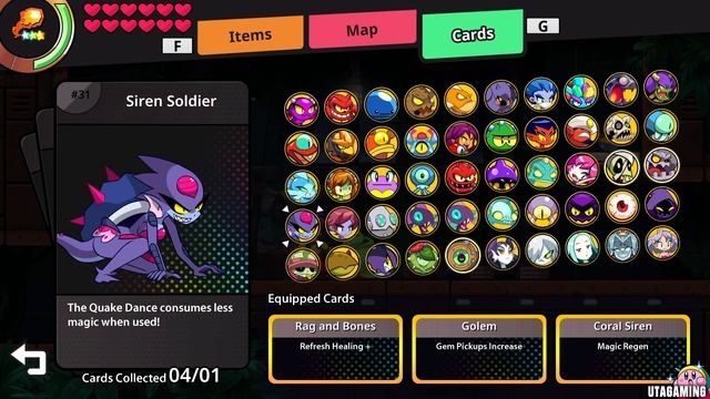 Shantae And The Seven Sirens: ALL 50 MONSTER CARDS! смотреть онлайн