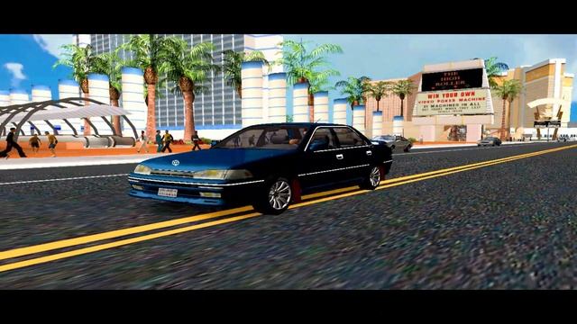Toyota Carina My Road Car Mod For GTA San Andreas смотреть онлайн