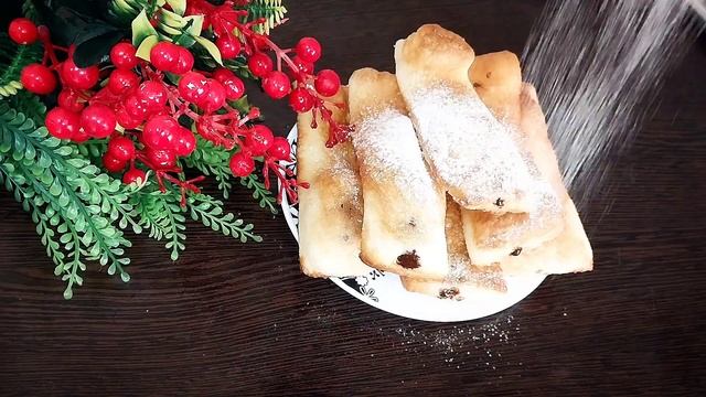 #Баурсаки с шоколадной начинкой рецепт на моём канале смотреть онлайн