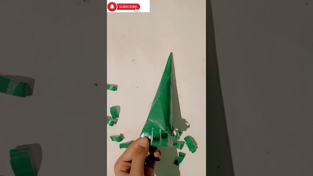 Lets Make Paper Christmas Tree ?.. Christmas Decoration Idea.. Christmas Tree Decoration