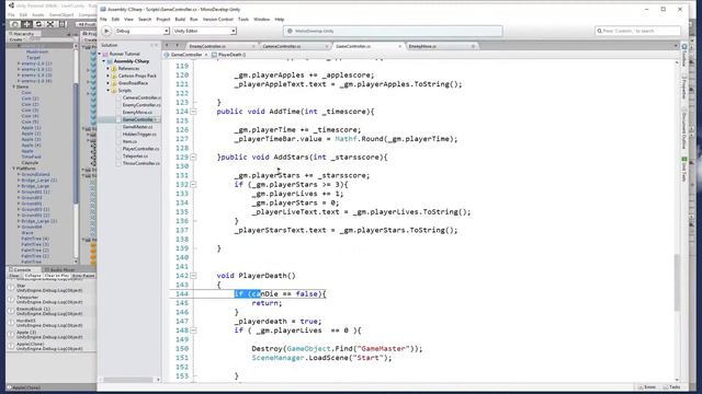#15 Runner Mario Style "Neue Gegner" Unity 5 Tutorial für Anfänger смотреть онлайн
