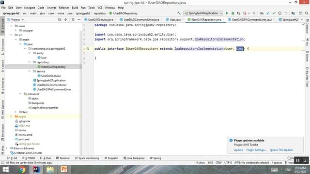 Spring boot, JPA and H2 in Urdu смотреть онлайн