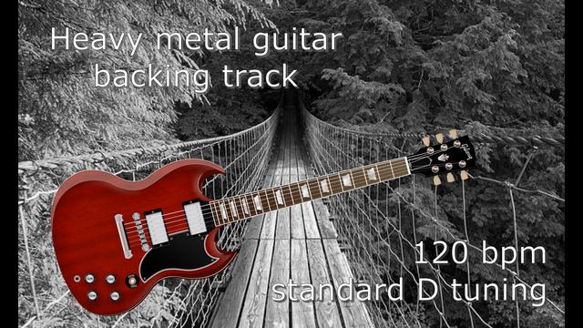Heavy metal guitar backing track / standard D / 120 bpm #guitarbackingtrack #guitarbackingtracks смотреть онлайн
