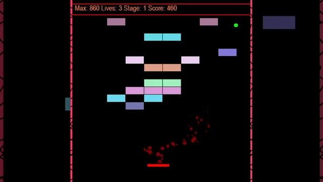 Pygame particle in Arkanoid clone смотреть онлайн