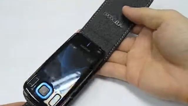 PDair Leather Case for Nokia 6600 Slide - Flip Type (Black) смотреть онлайн