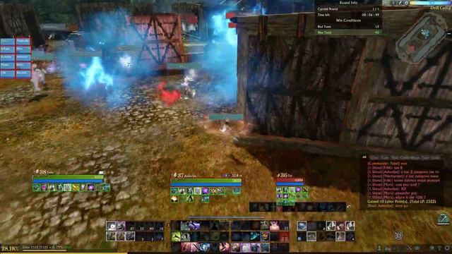 Archeage. Drill Camp Arena 10x10 PvP vs Top 1 team. Healer perspective смотреть онлайн