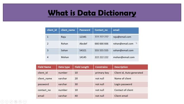 10 - System Analysis and Design | What is Data Dictionary | Types of Data Dictionary & Advantages смотреть онлайн
