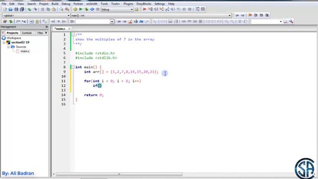 C Language Program to Print Multiplication of 7 in the Array | ✅✅✅✅✅ смотреть онлайн