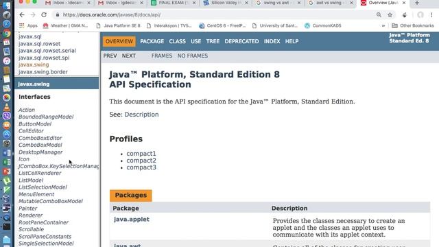 AWT and Swing Framework : Intro to Programming Java смотреть онлайн