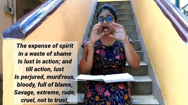 Sonnet 129 by William Shakespeare || explained in hindi & English || with rhyme scheme || смотреть онлайн