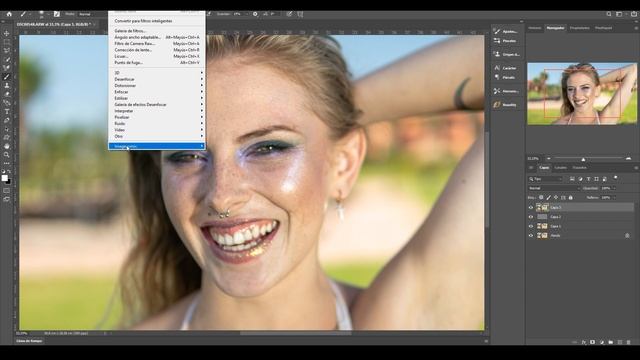 Retoque de piel Photoshop | PHOTOSHOP 2020 смотреть онлайн