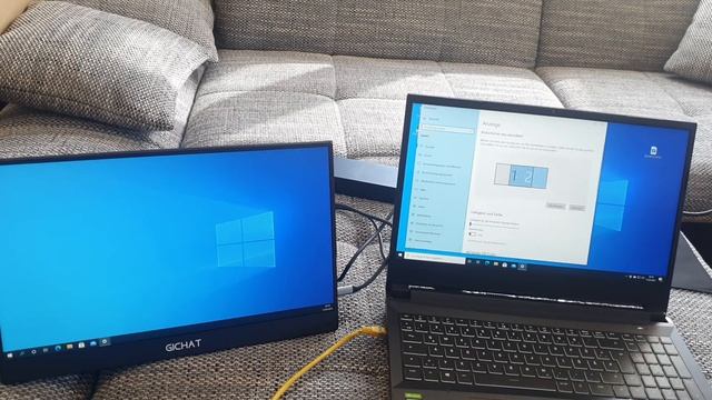 GICHAT Portable Monitor - 15,8 Zoll Full HD смотреть онлайн