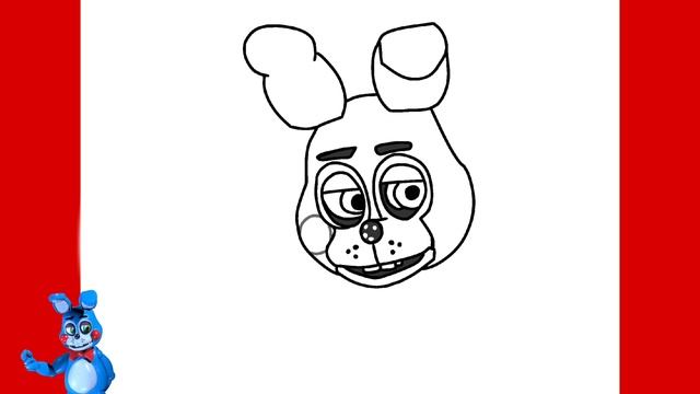 HOW TO DRAW Toy Bonnie | Five Nights at Freddy's | fnf Mod : Vs. FNAF 2 @Amanda Drawings смотреть онлайн