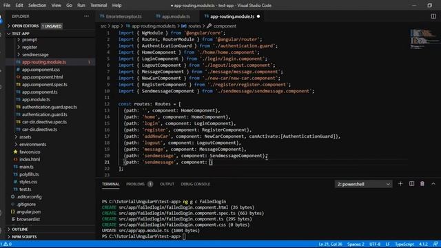 Create Error Intetceptor In Angular | Handle Error Status With Interceptor | Create ErrorIntercepto