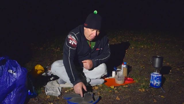 Сухое мясо и овощи, готовлю на газу #Packrafting смотреть онлайн