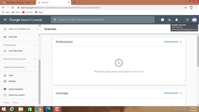 How to add your website to Google Search Console (Part 7) WordPress tutorials смотреть онлайн