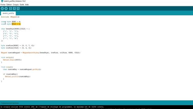 How to use arduino with 4 x 3 Matrix 12 Key Switch Keypad Keyboard смотреть онлайн