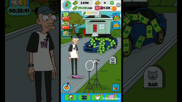 начало прохождения игры Lamar-Idle Vlogger