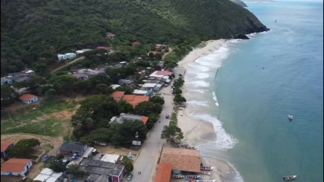 Остров Маргарита- жемчужина Карибского моря. 10 января 2024. Из птичьего полета. Релаксация. смотреть онлайн