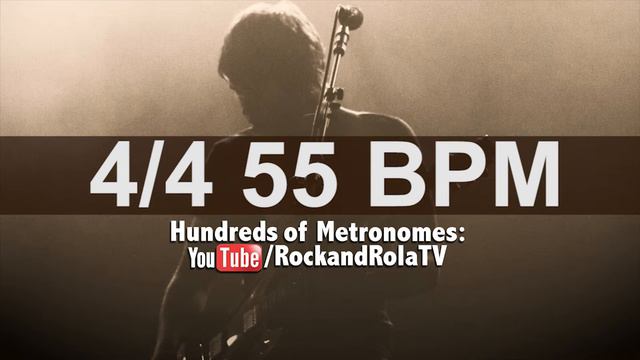 🔴 55 BPM Ian Brit Pop Metronome смотреть онлайн