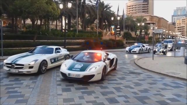 ВОТ НА ЧЁМ ЕЗДИТ ПОЛИЦИЯ ДУБАЯ