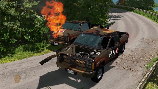 BeamNG Warfare: Battle for Jungle Rock | BeamNG.drive смотреть онлайн