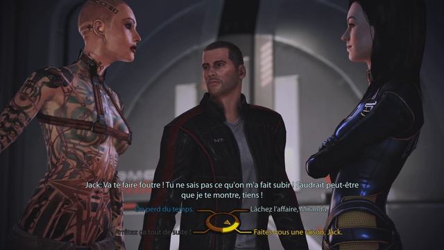 Mass Effect 2 - Dispute entre Jack et Miranda (Normandy) смотреть онлайн