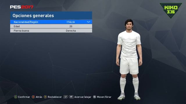CREAR SANDRO TONALI en PES2017 смотреть онлайн