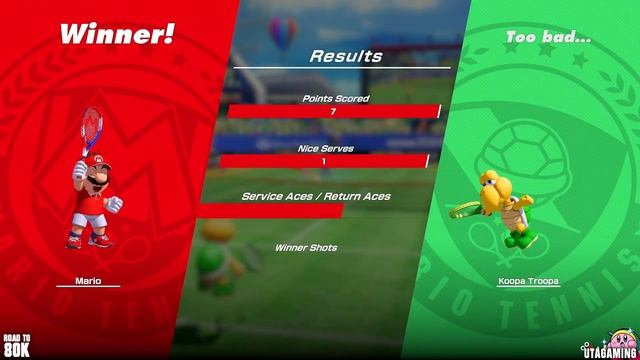 Mario Tennis Aces - All Winning & Losing Animations (DLC Included) смотреть онлайн