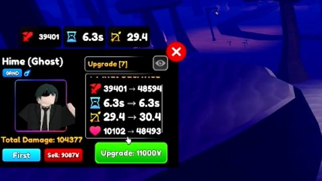 *MAX* Evolved Himeno (Ghost) Is An AMAZING Summon Unit! | Roblox Anime Adventures! смотреть онлайн