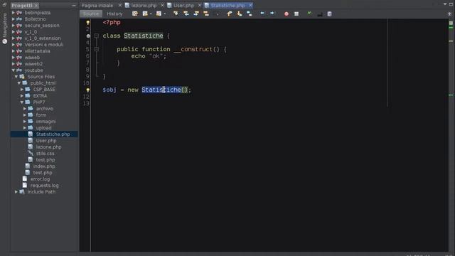 PHP 7 Tutorial ITA I namespace (3) #55 смотреть онлайн
