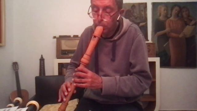 M Blavet, Sonata 1 op 3, 1740, Aria I & II, for voice flute and bc смотреть онлайн