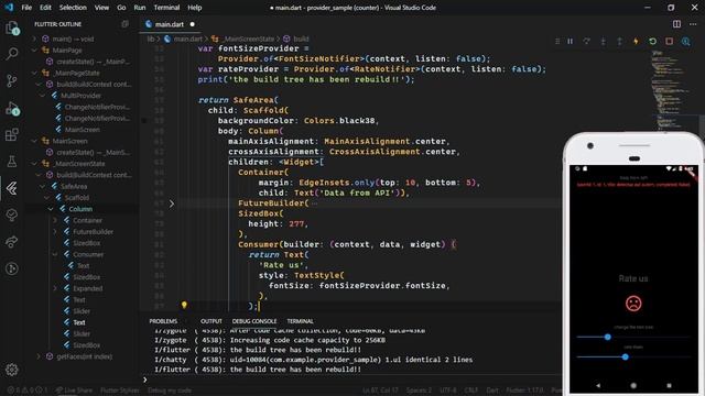 Flutter provider (Consumer) part #2 (عربي) смотреть онлайн