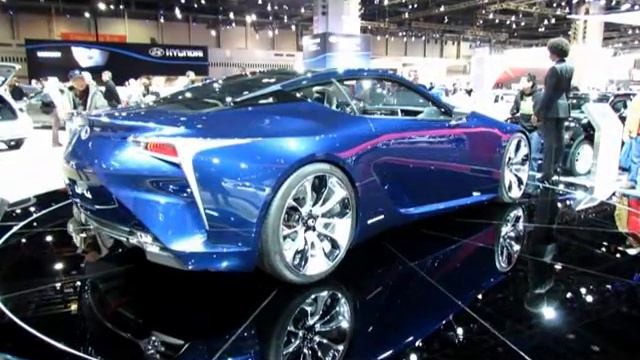 LEXUS LF-LC CONCEPT 2013 CHICAGO AUTO SHOW смотреть онлайн