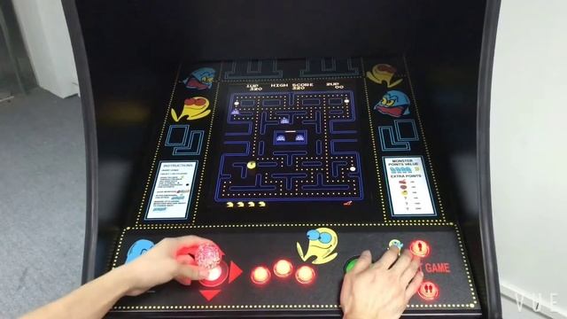 Pacman Arcade Machine, Retro Arcade - 60 classic games in one machine смотреть онлайн