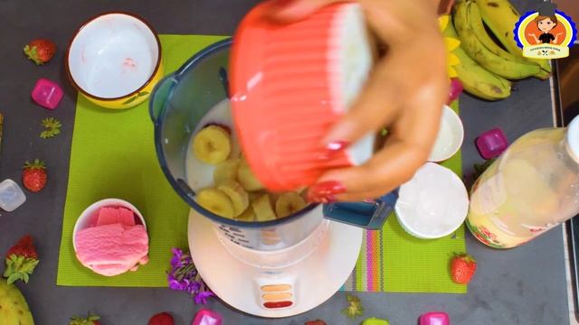 Strawberry Ice Cream Milk Shake