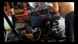 Запуск двигателя Д-144 после капитального ремонта.