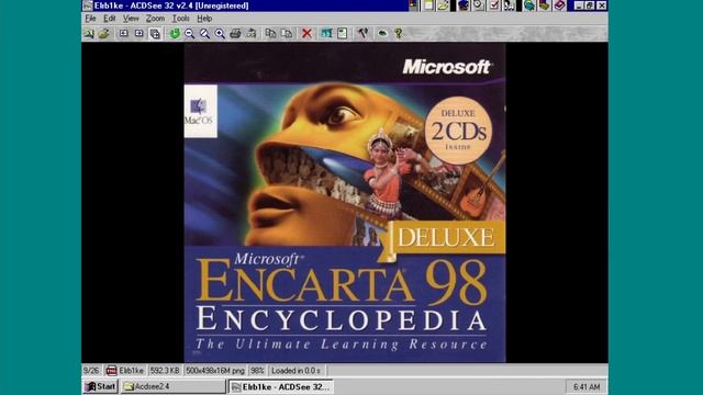 Windows95 - ACDSee 32 v2.4 install and Play смотреть онлайн