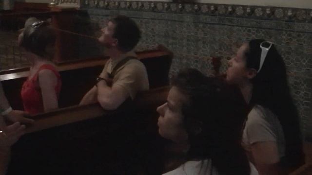 Мексика-2012. Пуэбла. Католический храм. Детали. смотреть онлайн