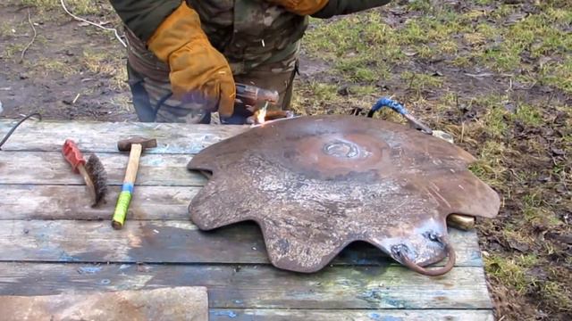 Садж из диска бороны смотреть онлайн