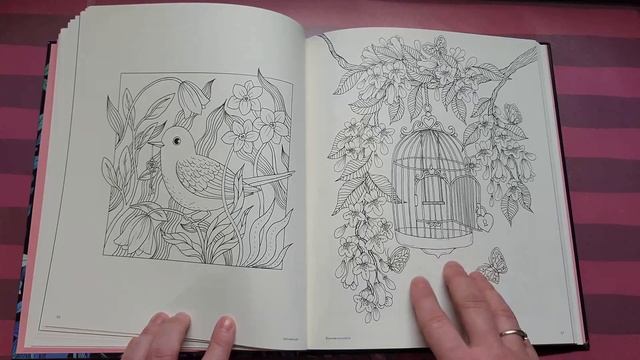 Обзор раскраски Maria Trolle - Universum//Раскраскиантистресс