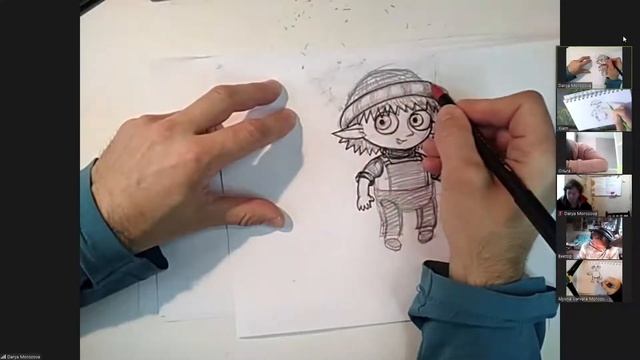 InkAva | 01/06/20 | Студия Рисования ДЕВОЧКИ И ЛИС | GIRLS & FOX смотреть онлайн