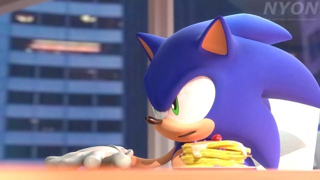 Sonic's debate with Sonic.exe [JEFFERY DALLAS - Waffles Parody] смотреть онлайн