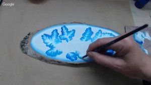 Свободно-кистевая роспись. Минутки вдохновения с Зинаидой Голубевой