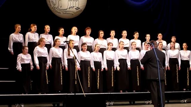 Коваль, слова Тютчева «Лес зеленеет молодой», академический женский хор МОКИ г.Химки смотреть онлайн