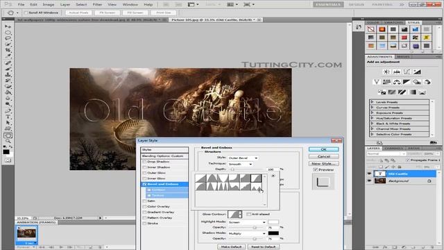 How to Create Realistic Glass Effect in Photoshop смотреть онлайн